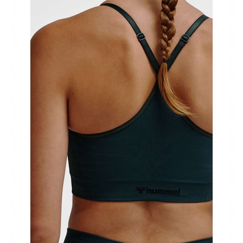 Hummel Mt Define Seamless Padded Sport BH Damen Grün | 338859-464