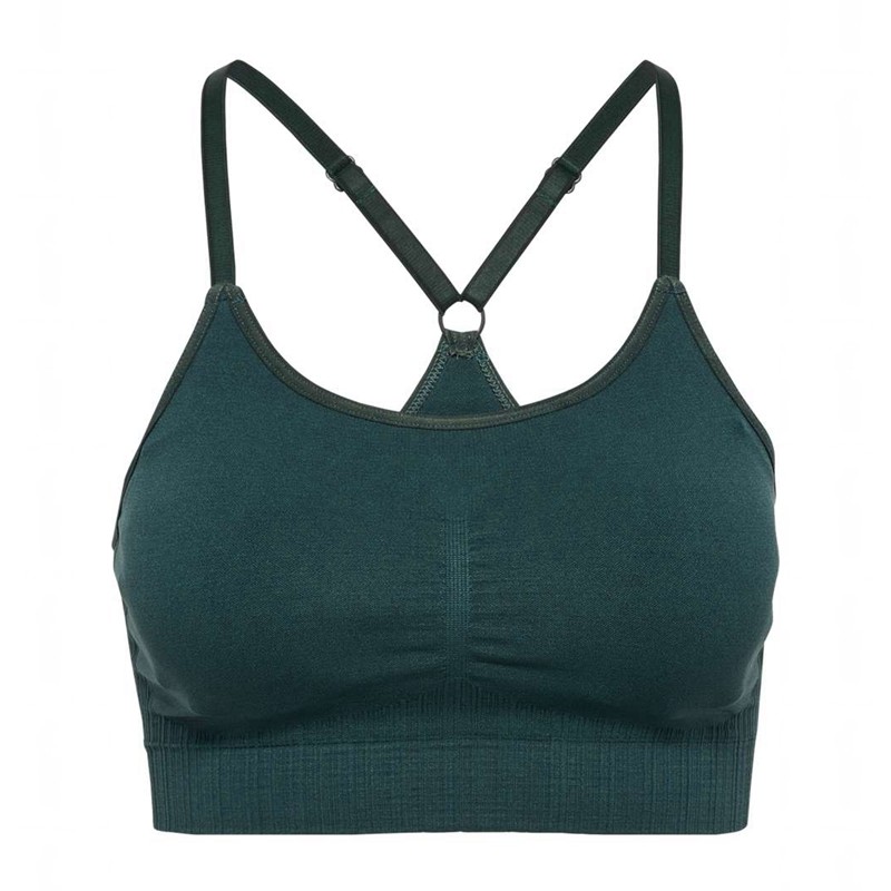 Hummel Mt Define Seamless Padded Sport BH Damen Grün | 338859-464