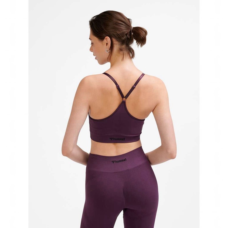Hummel Mt Define Seamless Padded Sport BH Damen Lila | 545202-168