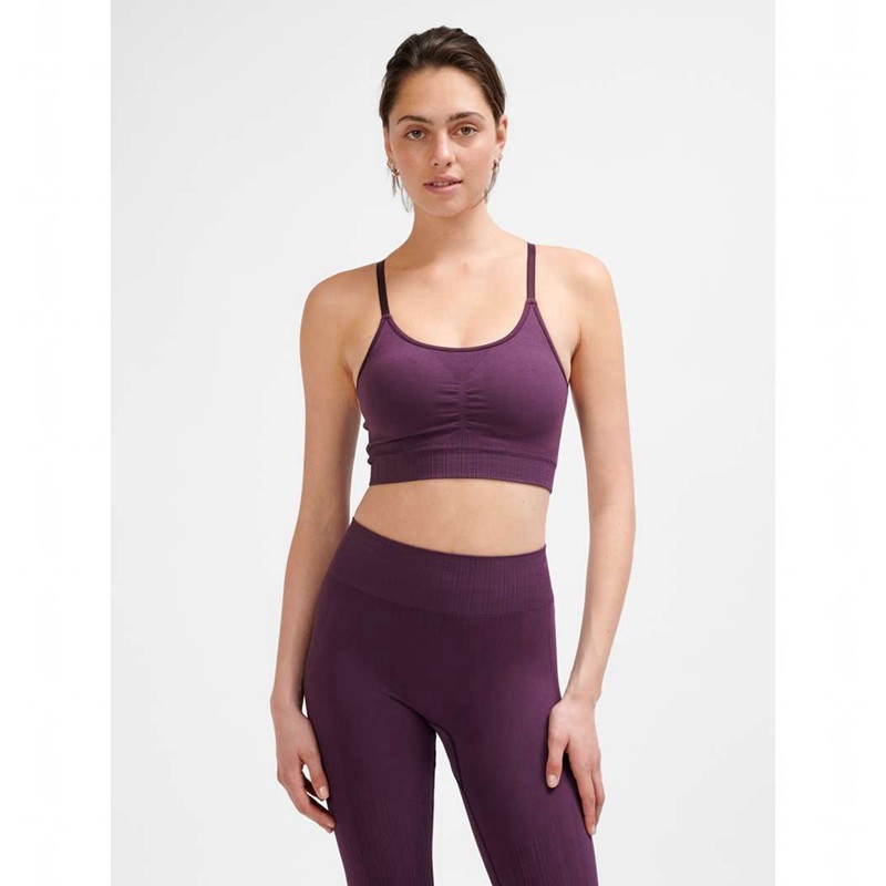 Hummel Mt Define Seamless Padded Sport BH Damen Lila | 545202-168
