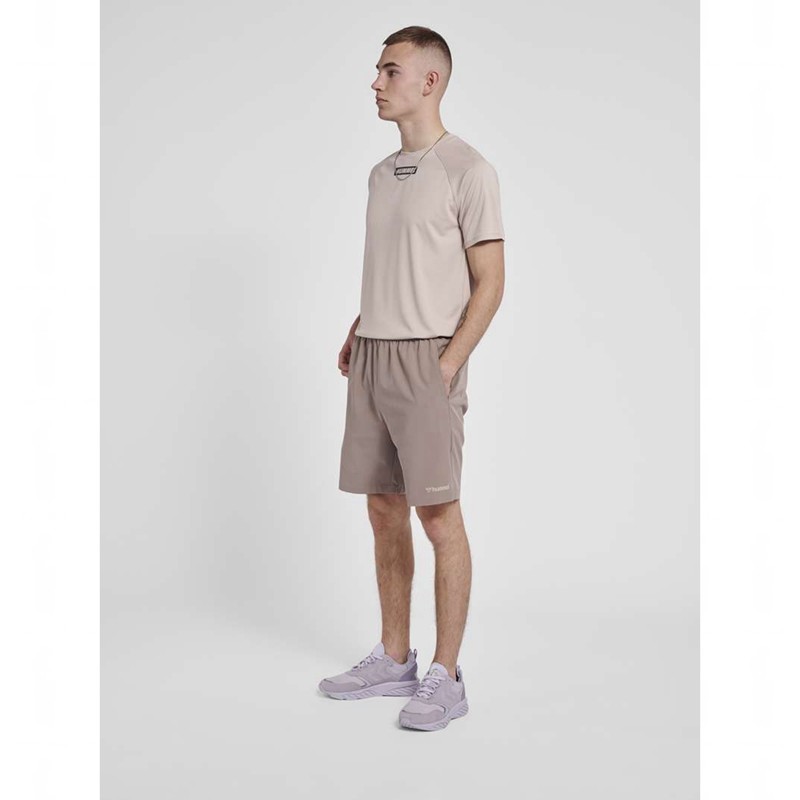 Hummel Mt Dragon Kurze Hose Herren Beige | 183215-695