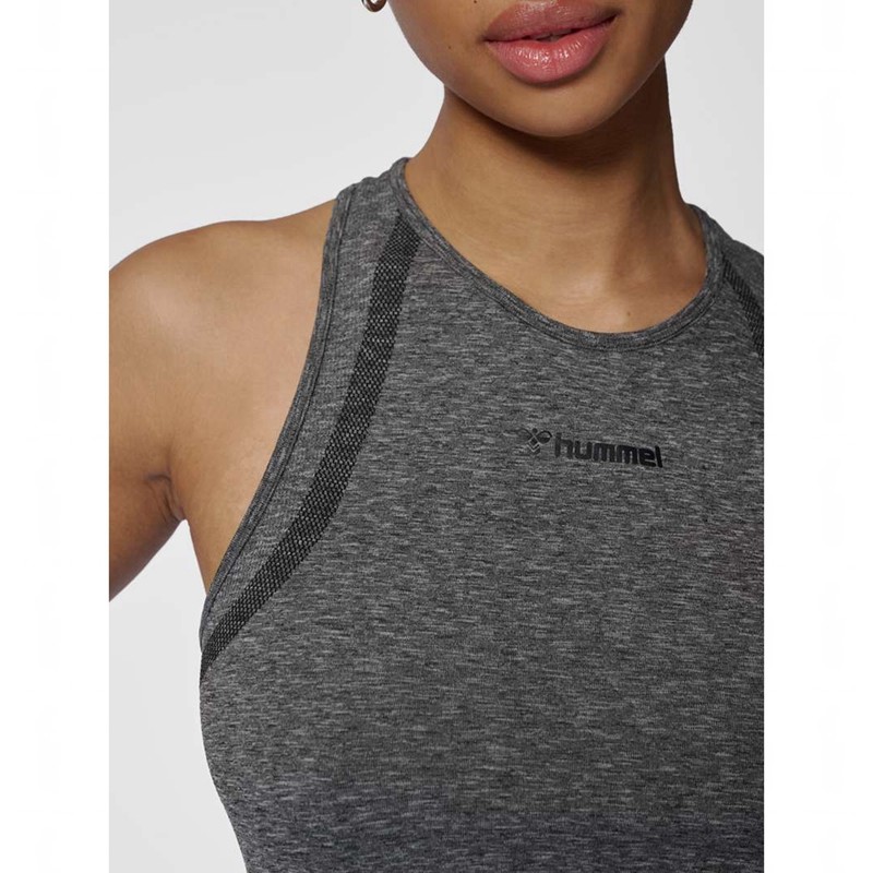 Hummel Mt Hyper Seamless Tanktop Damen Schwarz | 547346-480