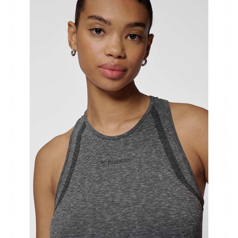 Hummel Mt Hyper Seamless Tanktop Damen Schwarz | 547346-480