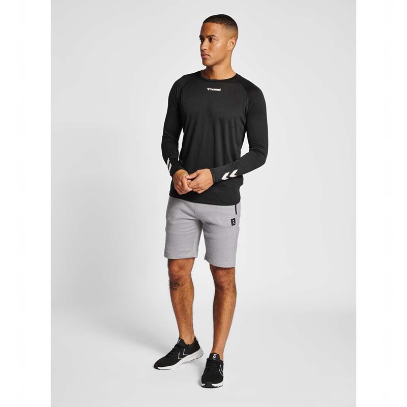 Hummel Mt Interval Kurze Hose Herren Grau | 758383-059