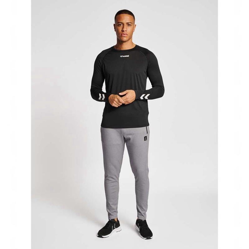 Hummel Mt Interval Tapered Jacken Herren Grau | 121912-330