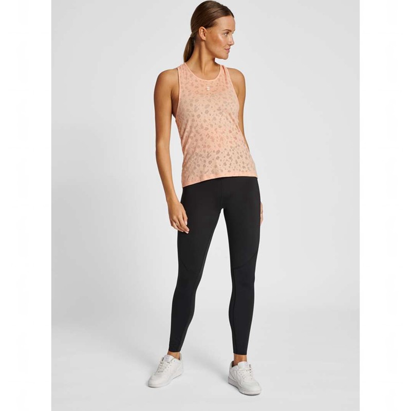 Hummel Mt Iris Burnout Tanktop Damen Aprikose | 592198-336