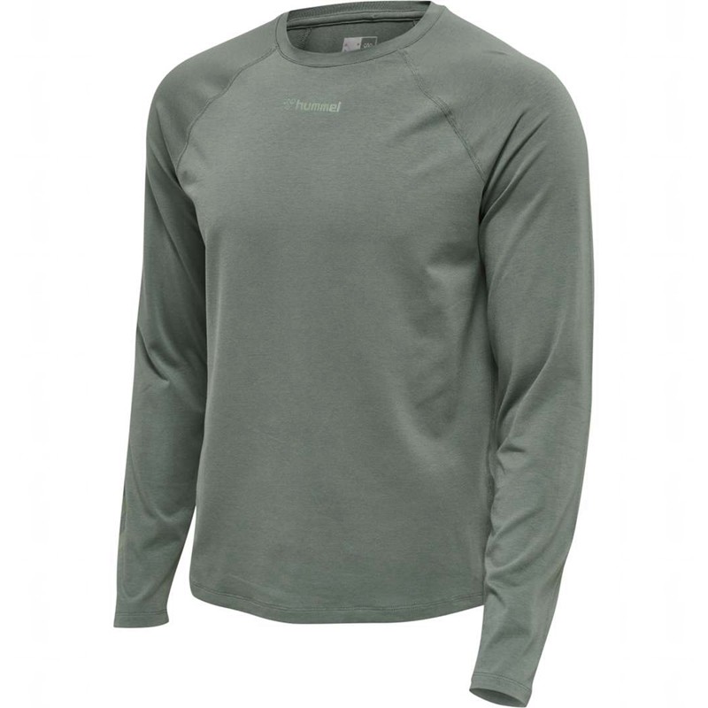 Hummel Mt Laze L/S T-shirts Herren Grau | 525996-463
