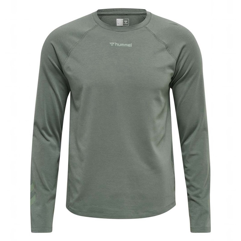 Hummel Mt Laze L/S T-shirts Herren Grau | 525996-463