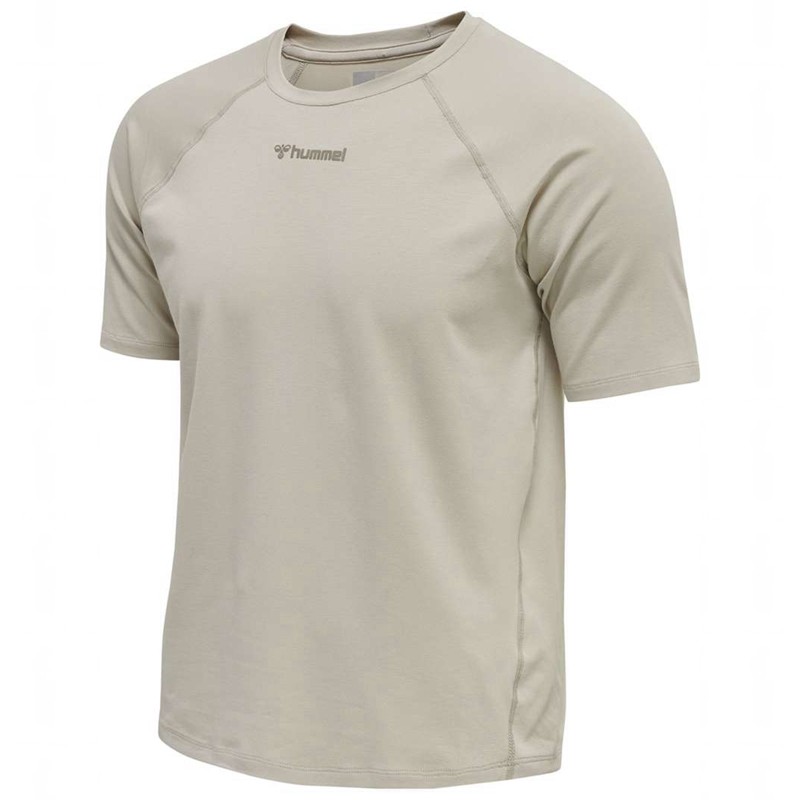 Hummel Mt Laze T-shirts Herren Beige | 206319-231