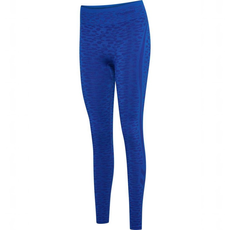 Hummel Mt Leo Seamless Mw Strumpfhose Damen Blau | 608837-960