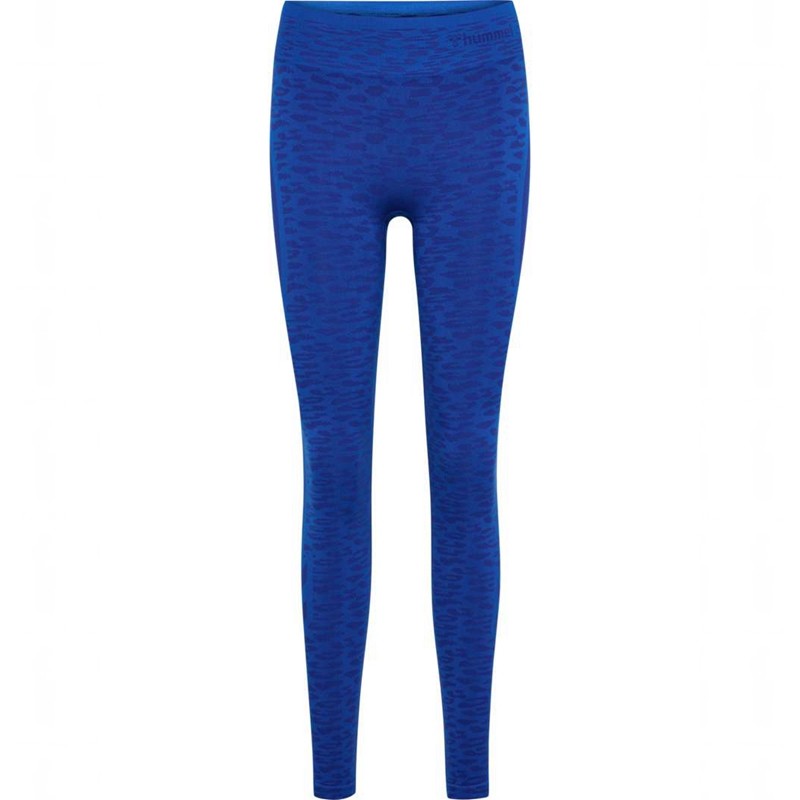 Hummel Mt Leo Seamless Mw Strumpfhose Damen Blau | 608837-960