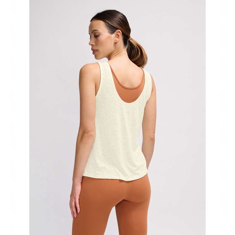 Hummel Mt Light Burnout Tanktop Damen Beige | 591791-378