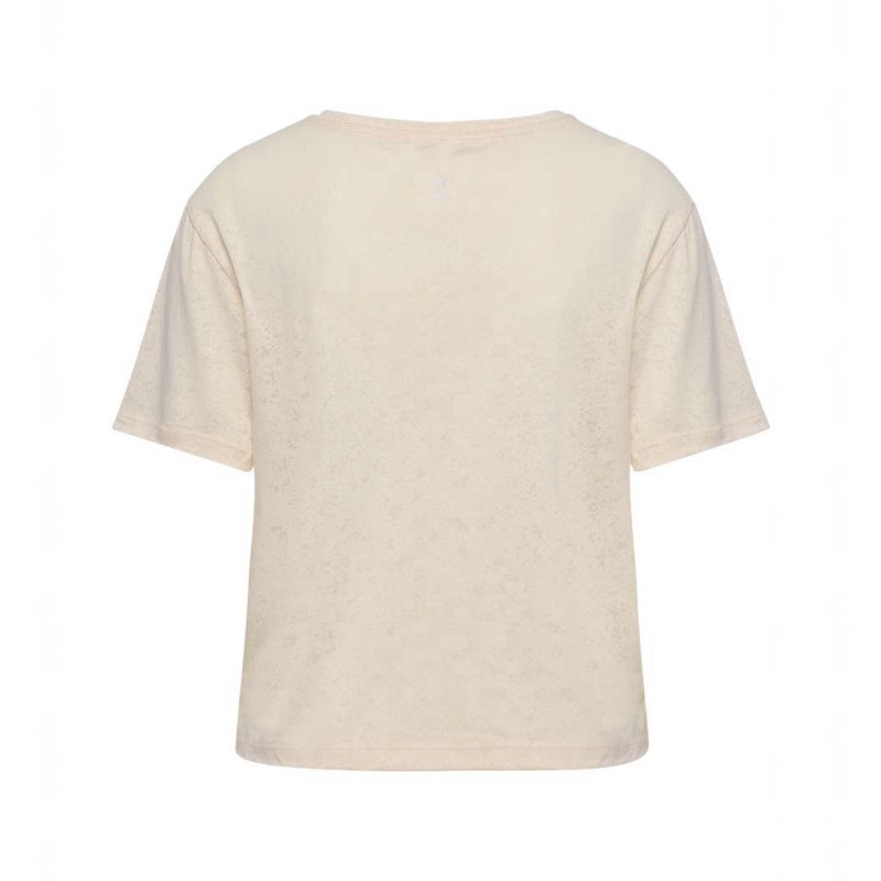 Hummel Mt Light Burnout T-shirts Damen Beige | 812578-471