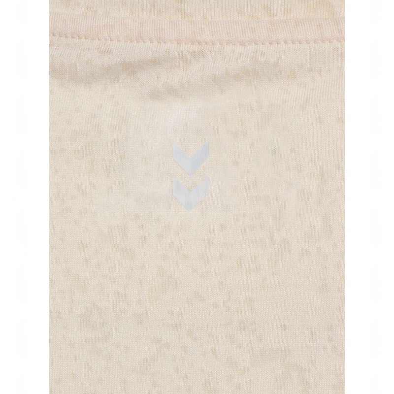 Hummel Mt Light Burnout T-shirts Damen Beige | 812578-471