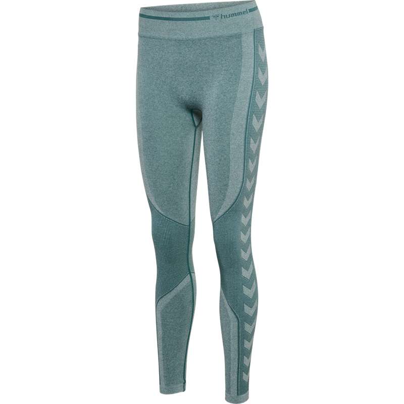 Hummel Mt Lulu Seamless Scrunch Kurze Hose Damen Blau | 390044-129