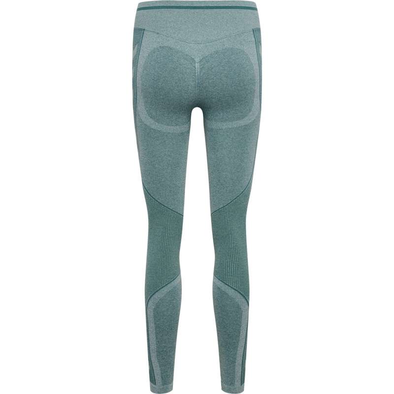 Hummel Mt Lulu Seamless Scrunch Kurze Hose Damen Blau | 390044-129
