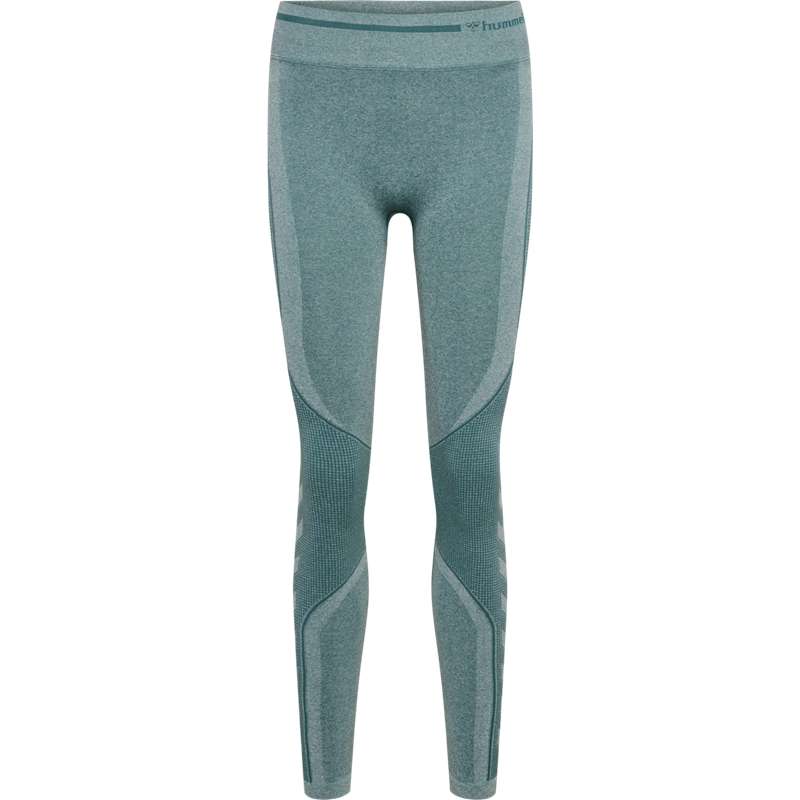 Hummel Mt Lulu Seamless Scrunch Kurze Hose Damen Blau | 390044-129
