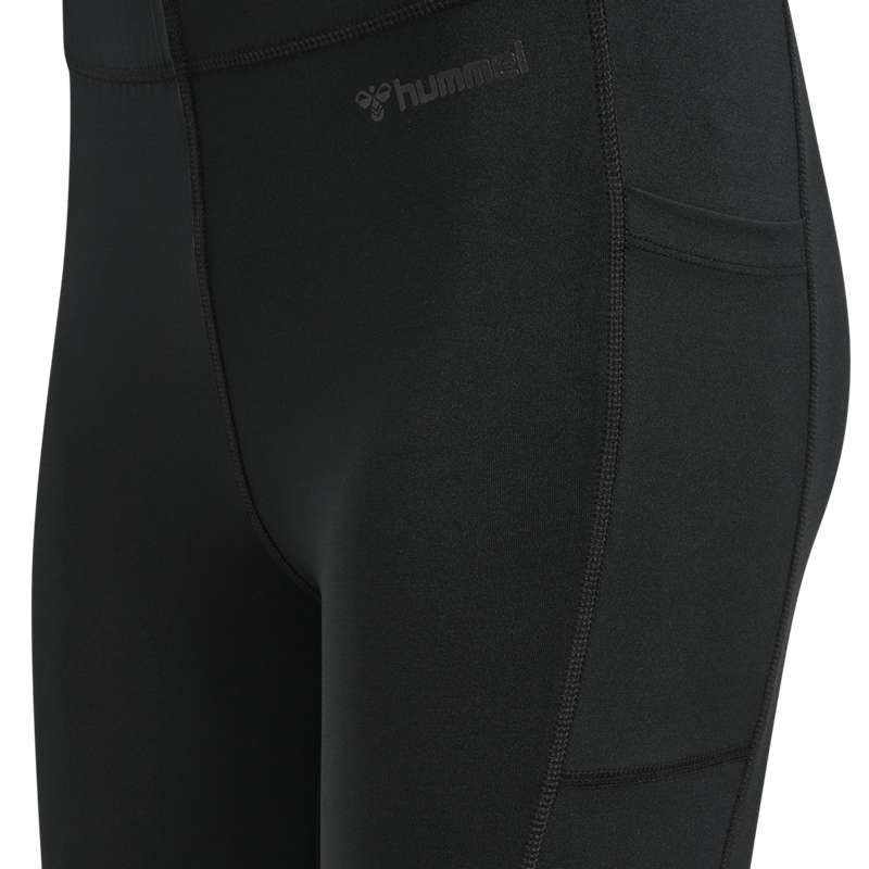 Hummel Mt Mabley Mid Waist Hose Damen Schwarz | 208053-868