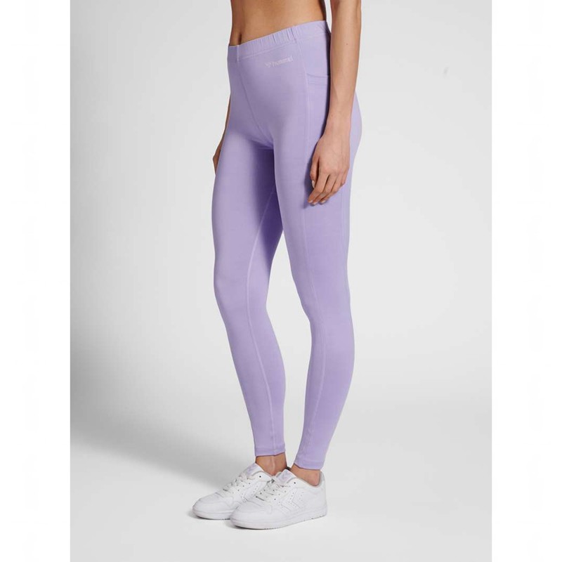 Hummel Mt Mabley Mid Waist Strumpfhose Damen Lavendel | 081190-490