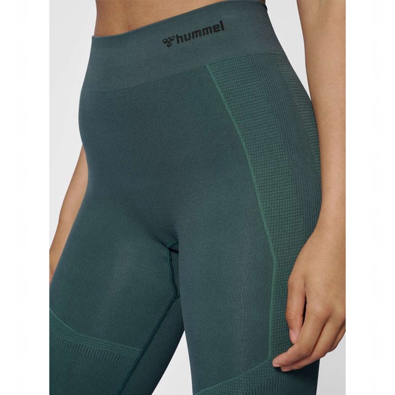 Hummel Mt Power Seamless Mw Strumpfhose Damen Grün | 645165-390