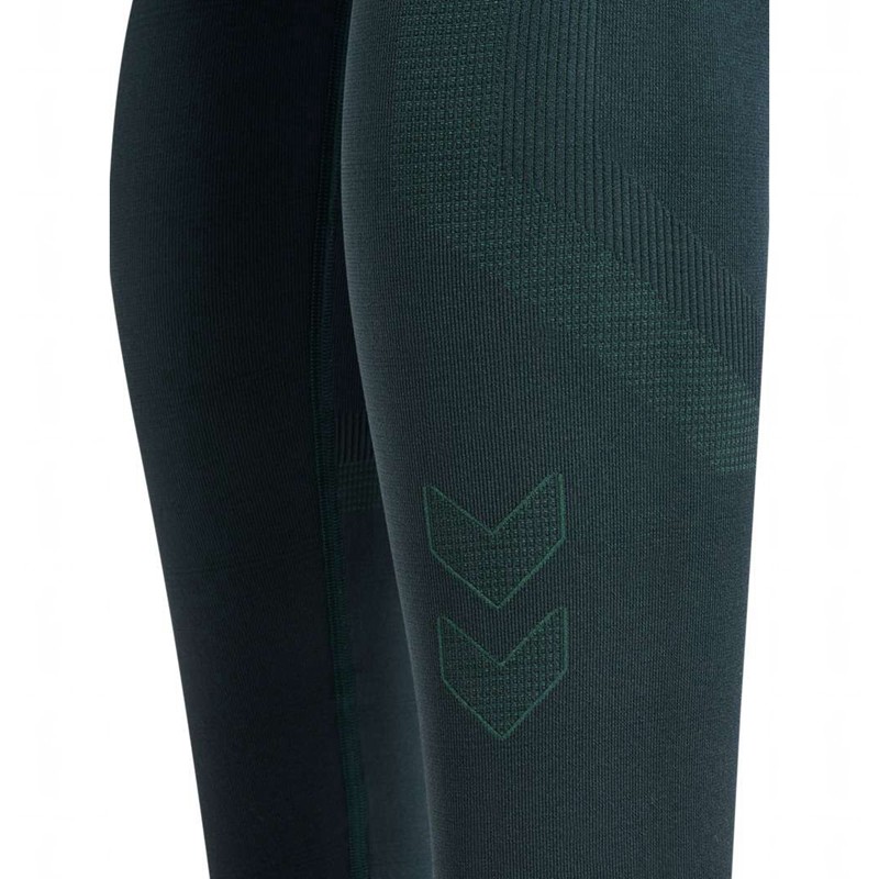 Hummel Mt Power Seamless Mw Strumpfhose Damen Grün | 645165-390