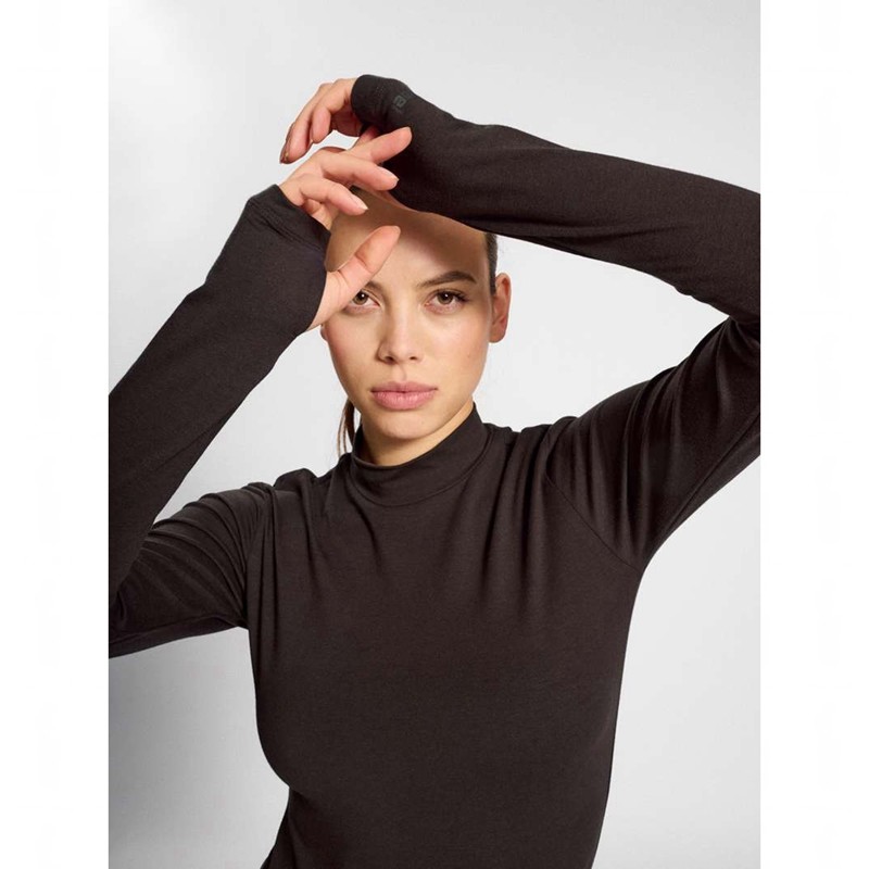 Hummel Mt Recharge L/S T-shirts Damen Schokolade | 909989-167