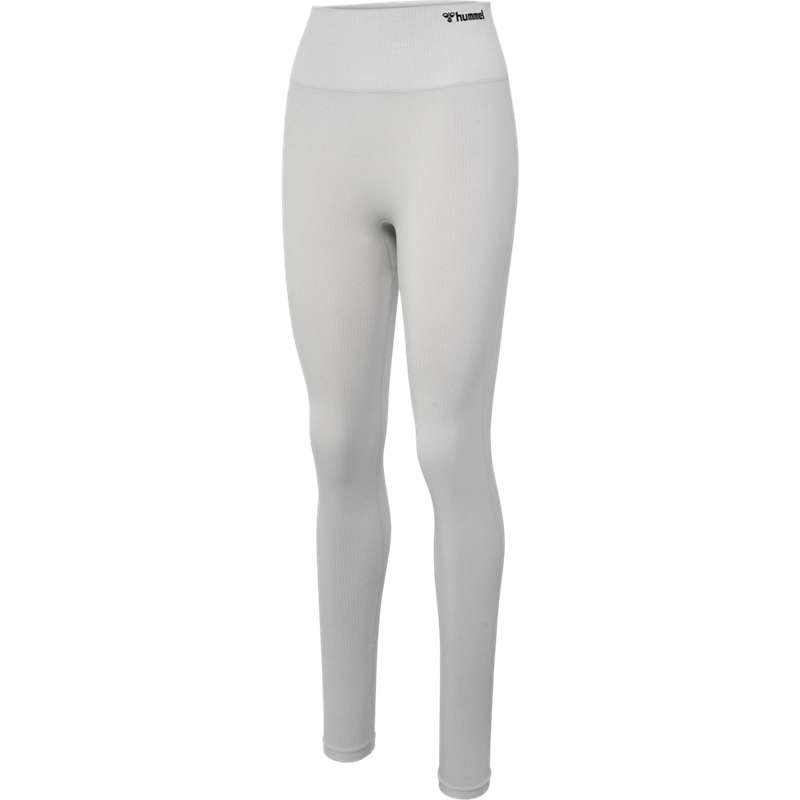 Hummel Mt Rest Seamless Hw Rib Strumpfhose Damen Grau | 433972-557
