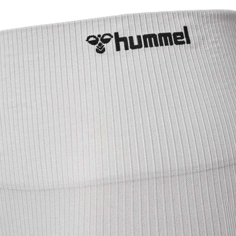 Hummel Mt Rest Seamless Hw Rib Strumpfhose Damen Grau | 433972-557