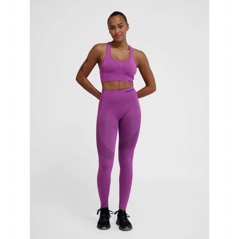Hummel Mt Shaping Seamless Mw Strumpfhose Damen Lila | 119775-081