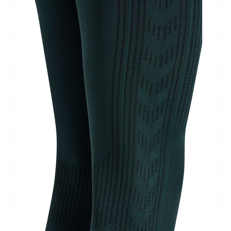 Hummel Mt Shaping Seamless Mw T-shirts Damen Grün | 965756-522