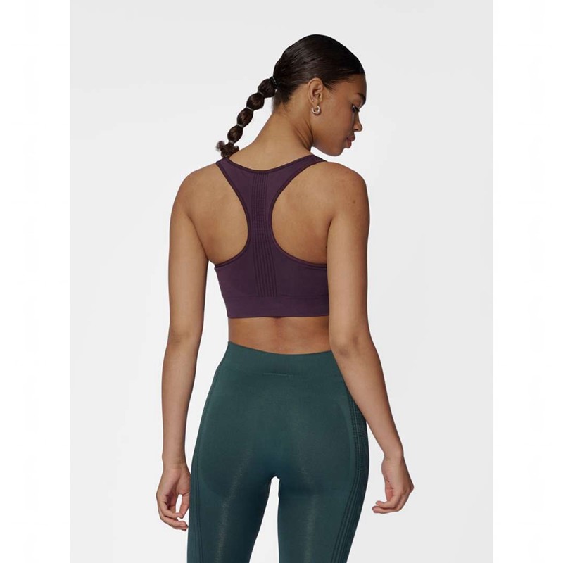 Hummel Mt Shaping Seamless Top Sneakers Damen Lila | 555382-922