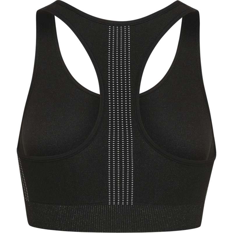 Hummel Mt Shaping Seamless Top Sport BH Damen Schwarz | 836791-915