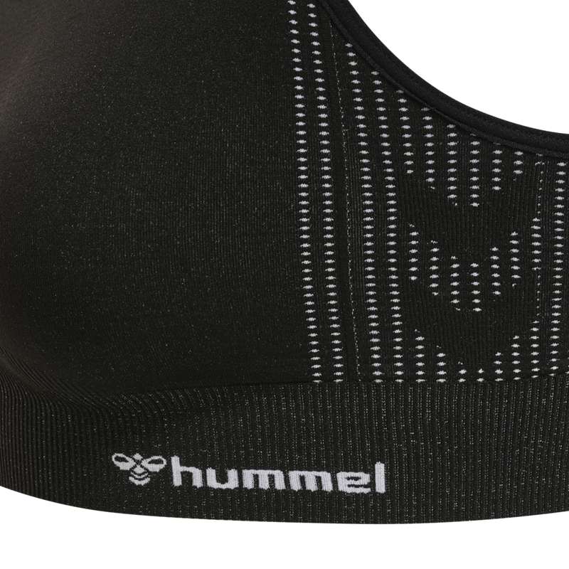 Hummel Mt Shaping Seamless Top Sport BH Damen Schwarz | 836791-915