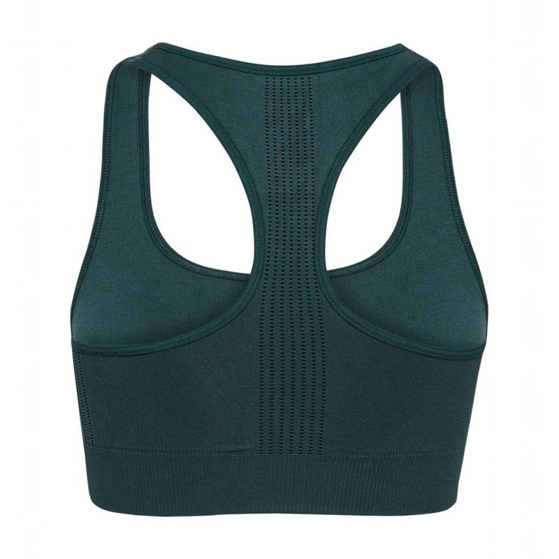 Hummel Mt Shaping Seamless Top Sport BH Damen Grün | 304110-901