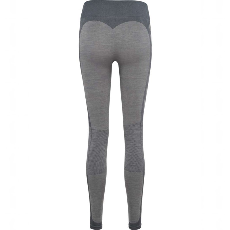 Hummel Mt Shine Seamless Mw Strumpfhose Damen Grau | 165873-855