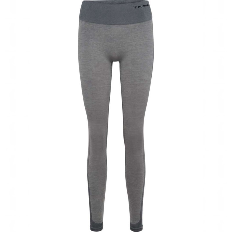 Hummel Mt Shine Seamless Mw Strumpfhose Damen Grau | 165873-855