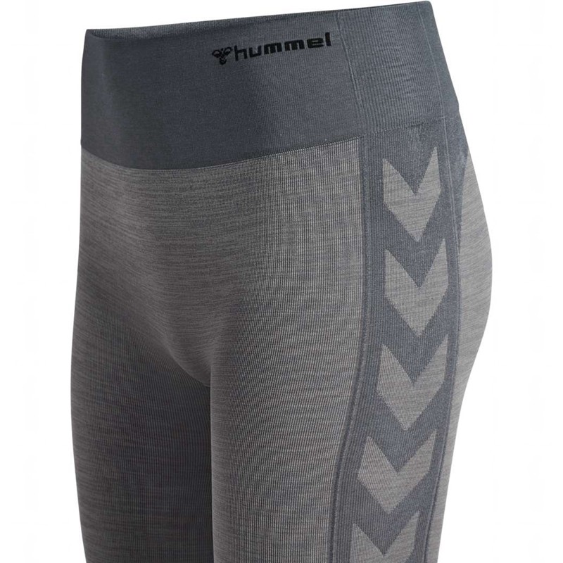 Hummel Mt Shine Seamless Mw Strumpfhose Damen Grau | 165873-855