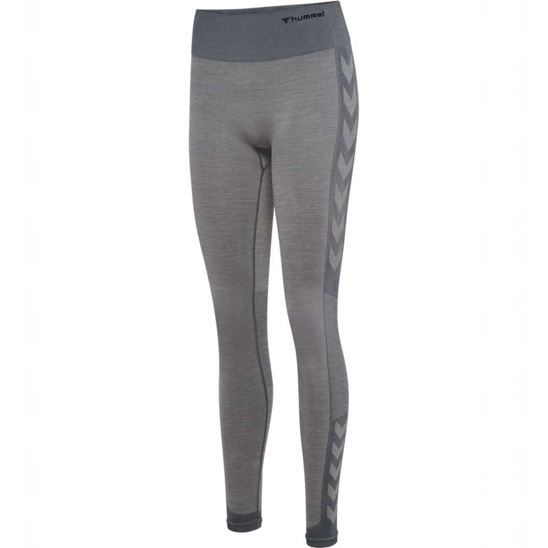 Hummel Mt Shine Seamless Mw Strumpfhose Damen Grau | 165873-855