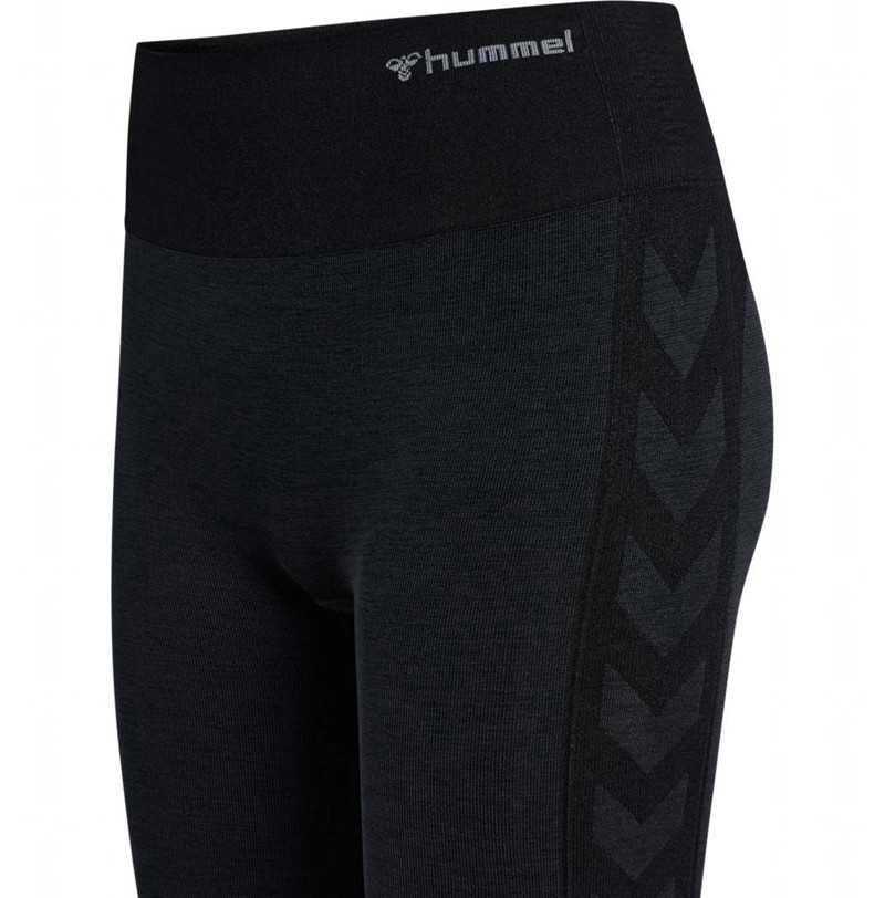 Hummel Mt Shine Seamless Mw Strumpfhose Damen Schwarz | 913286-887