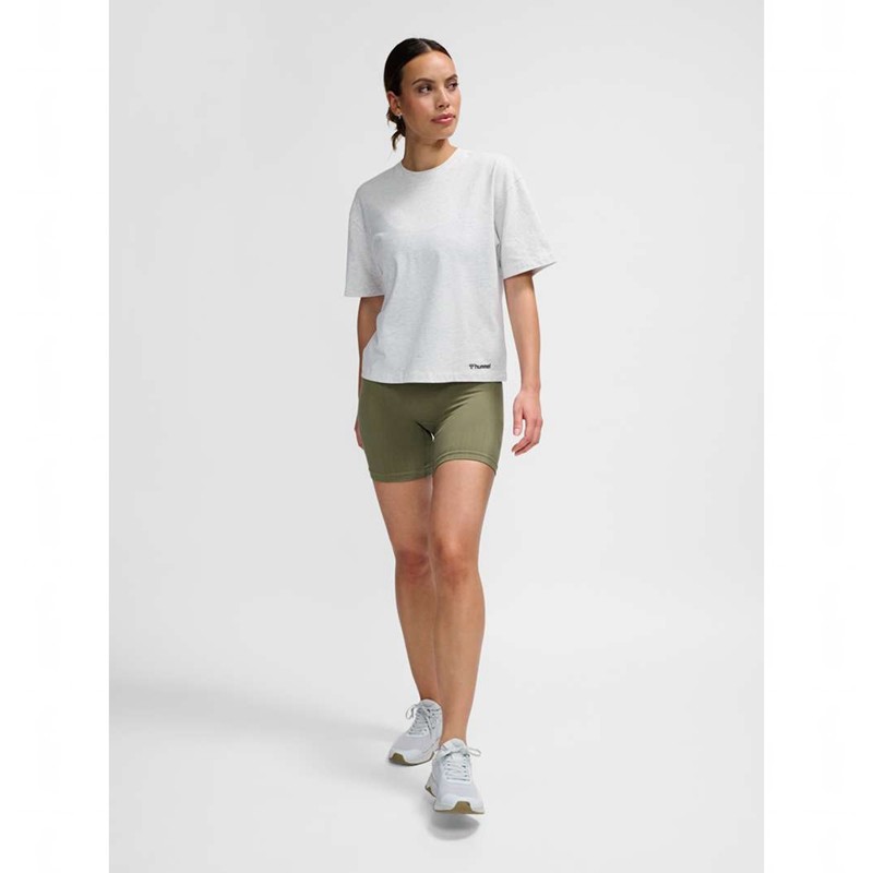 Hummel Mt Ultra Boxy Short T-shirts Damen Weiß | 121300-161