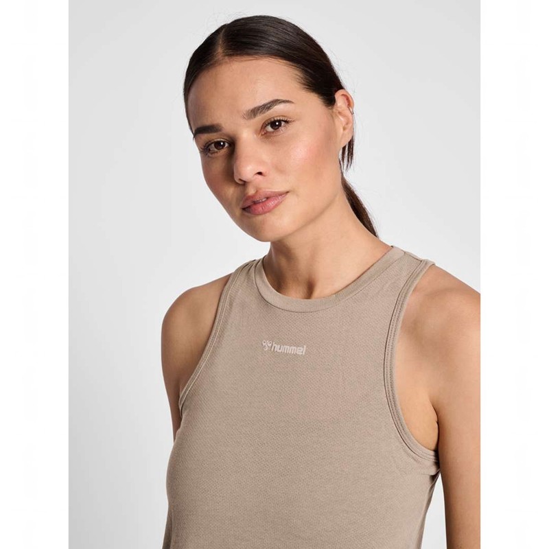 Hummel Mt Vanja Hose Damen Beige | 229061-480