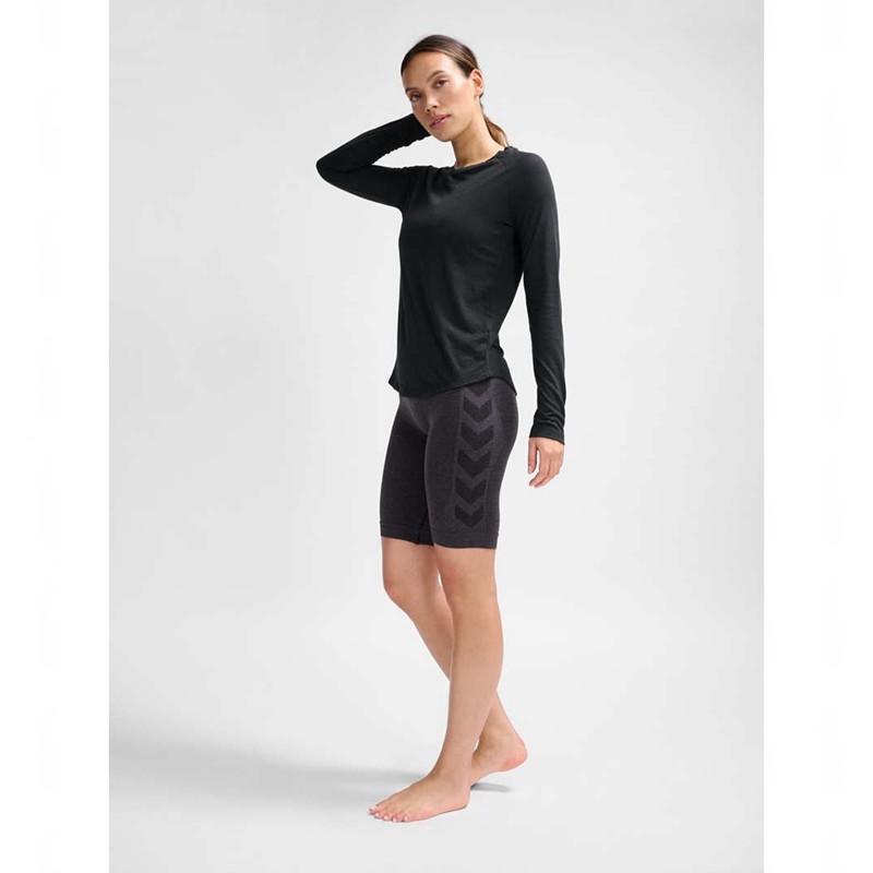 Hummel Mt Vanja L/S Anzüge Damen Schwarz | 631006-421