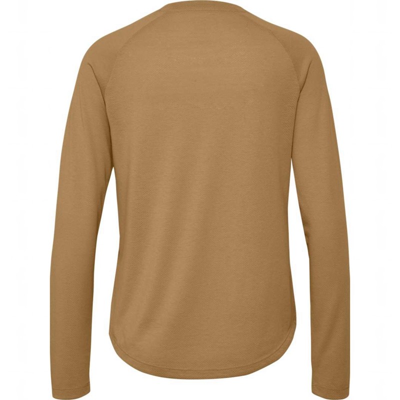 Hummel Mt Vanja L/S T-shirts Damen Braun | 134174-354