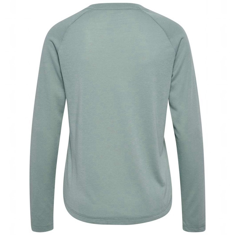 Hummel Mt Vanja L/S T-shirts Damen Grau | 080018-731