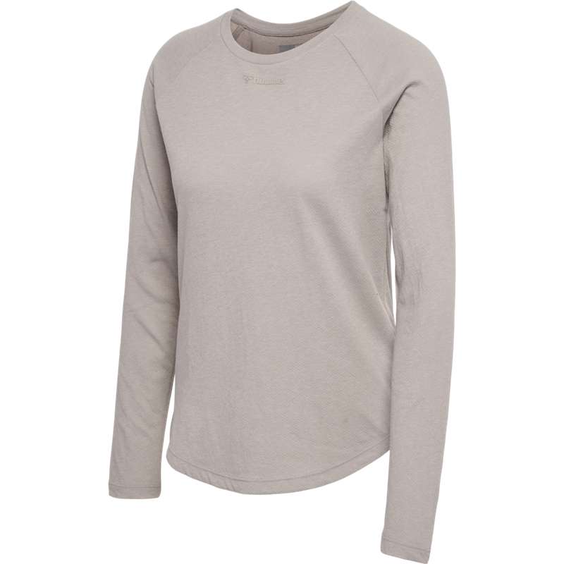 Hummel Mt Vanja L/S T-shirts Damen Grau | 794518-467