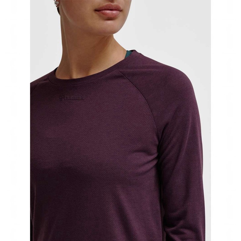 Hummel Mt Vanja L/S T-shirts Damen Lila | 831584-903