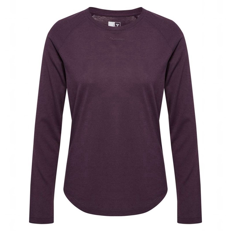 Hummel Mt Vanja L/S T-shirts Damen Lila | 831584-903