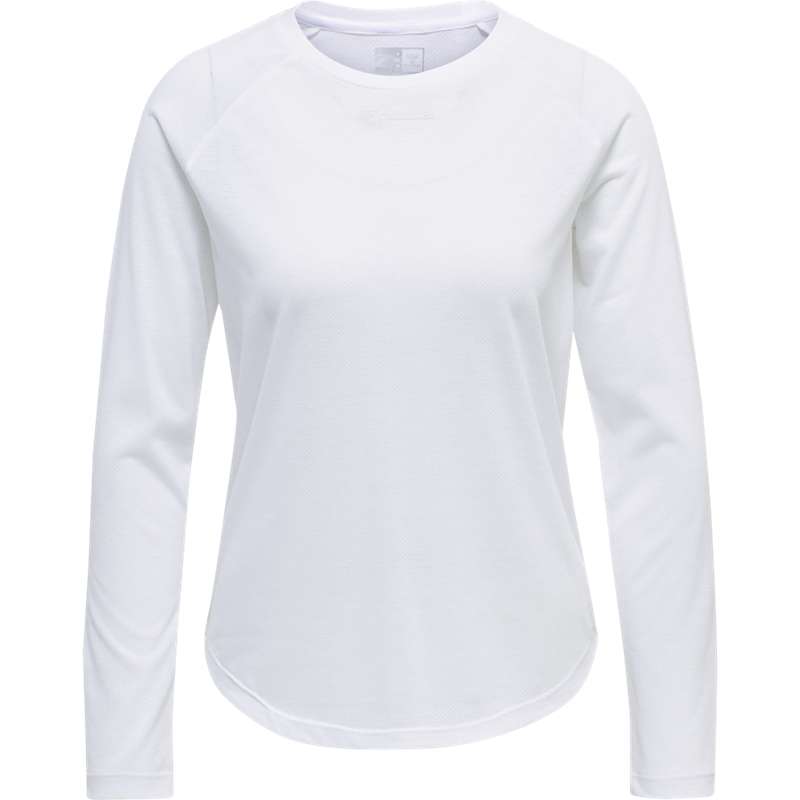 Hummel Mt Vanja L/S T-shirts Damen Weiß | 531760-666