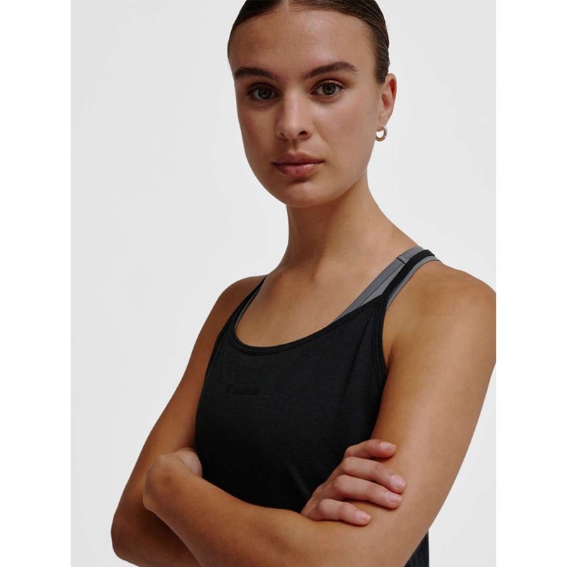 Hummel Mt Vanja Strap Tanktop Damen Schwarz | 817609-603