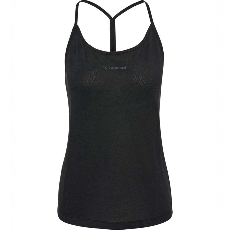 Hummel Mt Vanja Strap Tanktop Damen Schwarz | 817609-603